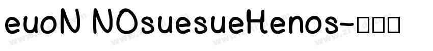 euoN NOsuesueHenos字体转换